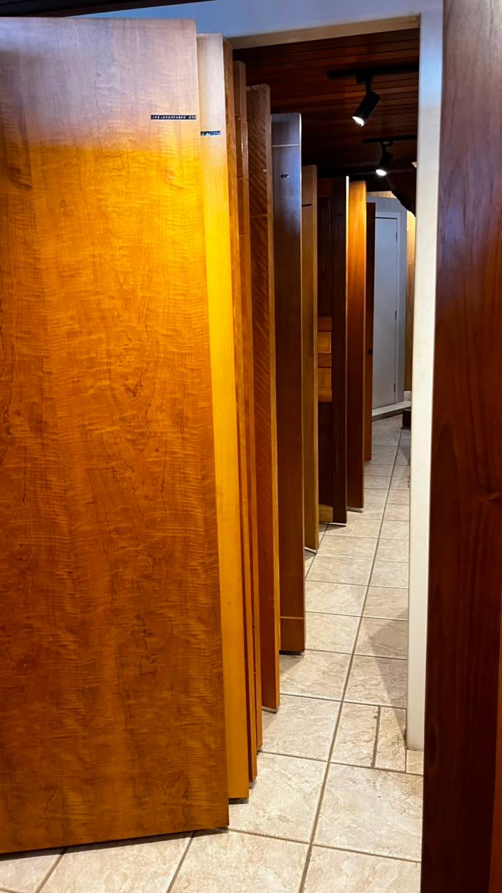 Porta design trançado